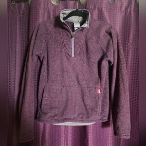 The North Face Dark Purple Fleece Jacket Womans S